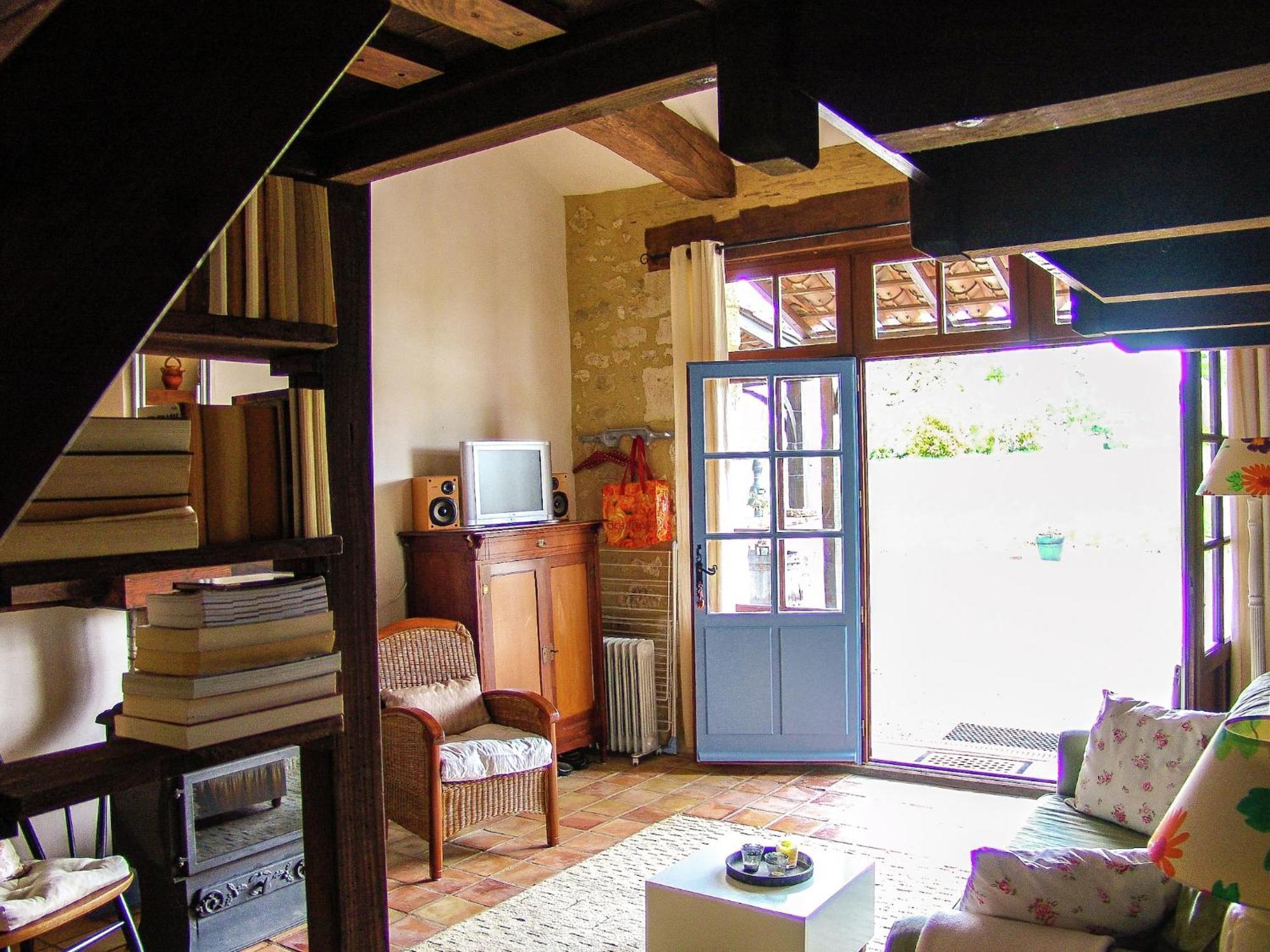Snug Cottage In Saint Eutrope De Born With Pool Exterior foto
