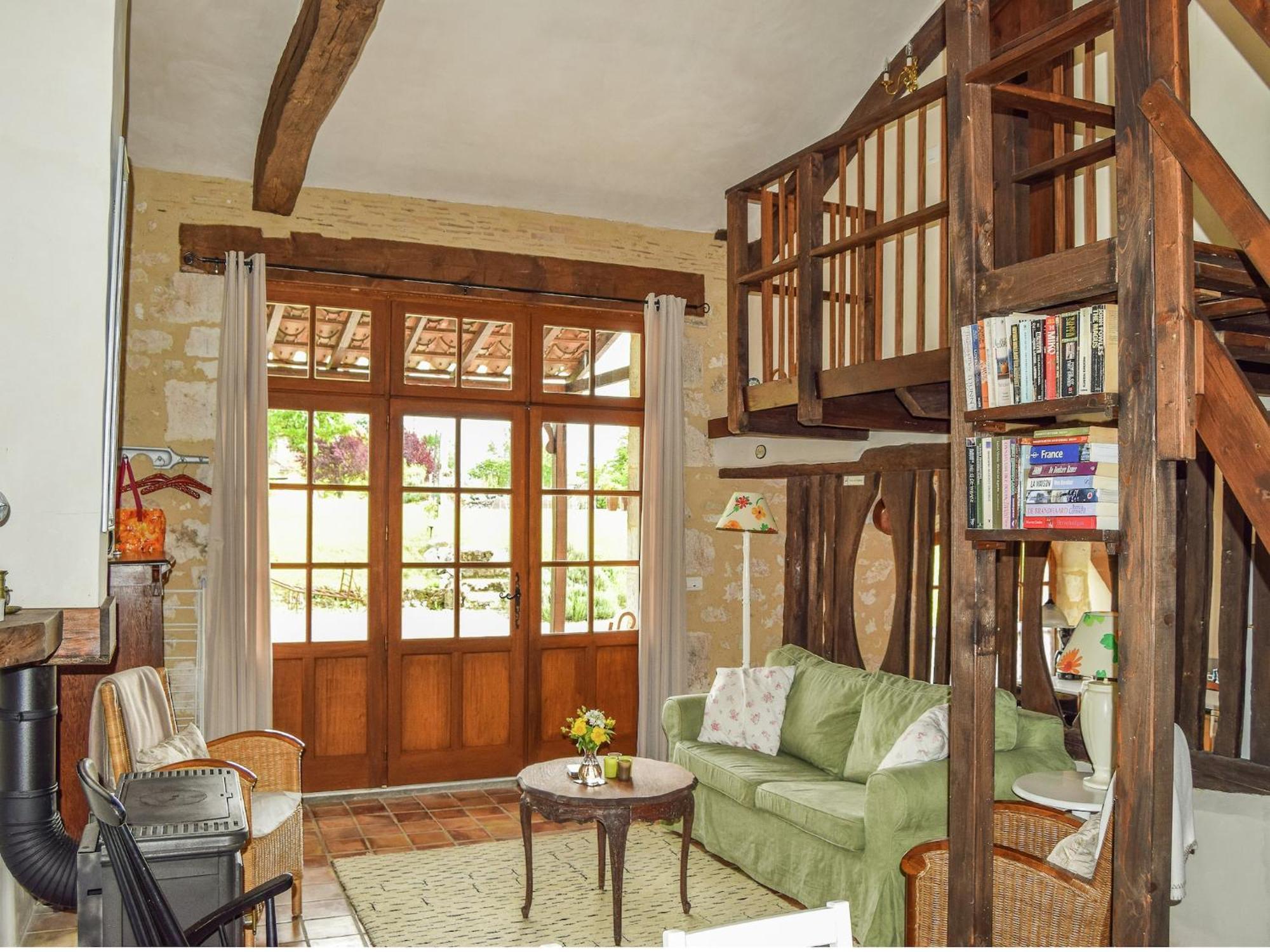 Snug Cottage In Saint Eutrope De Born With Pool Exterior foto